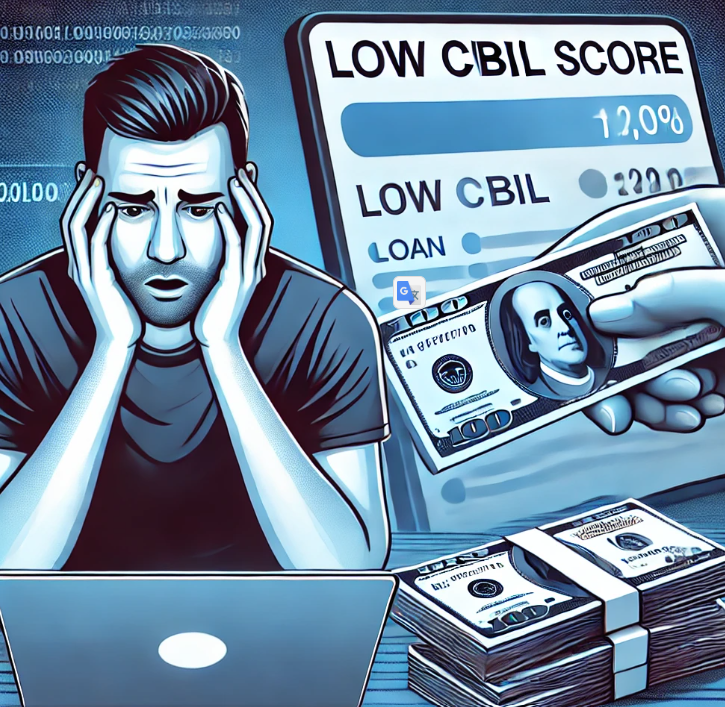 How to get a personal loan with low CIBIL score?